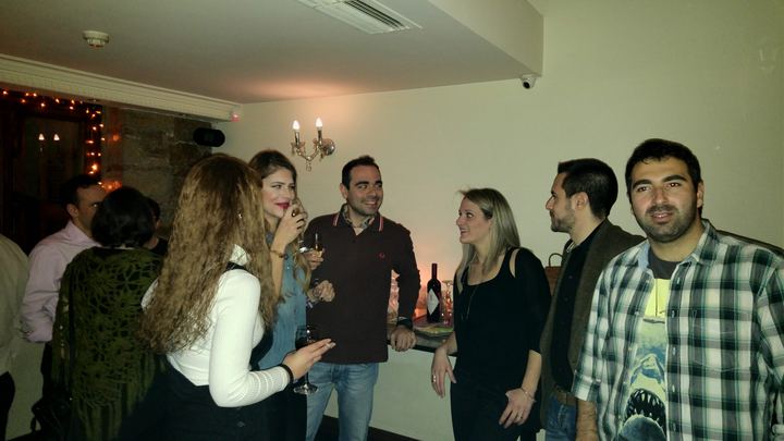 Members of the Association at an Association evening, 7 February 2016