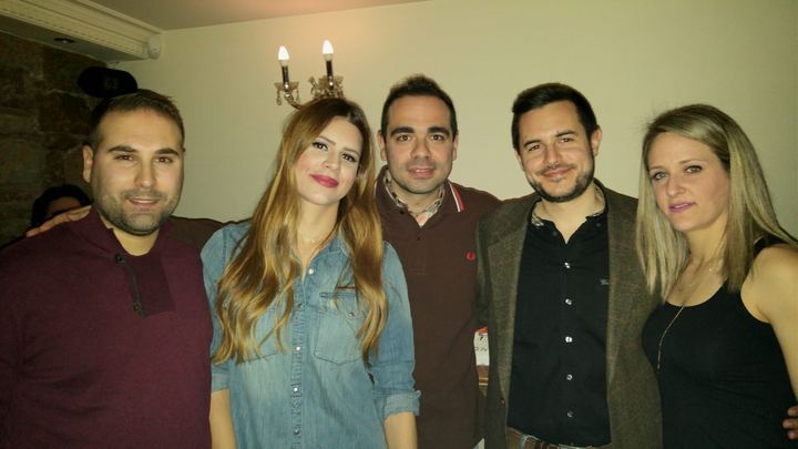 Group photo of members at an Association evening, 7 February 2016